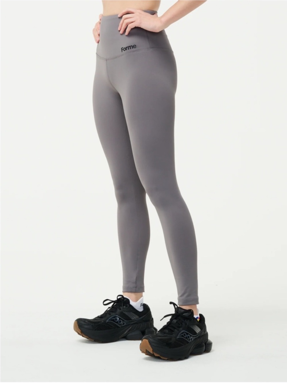 FORME Science High Rise Leggings Grey Size S Posture Correcting Activewear